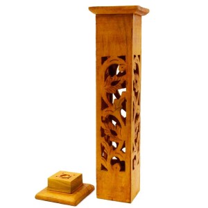 подставка для ароматических палочек Башня резная 2