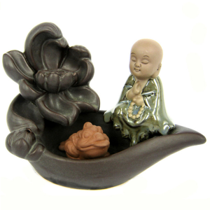 подставка для стелющегося дыма Будда