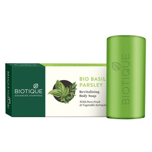 мыло Базилик и Петрушка Биотик (Bio Basil soap Biotique), 150 грамм