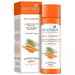      SPF 40  (Bio Carrot Lotion Biotique), 120 
