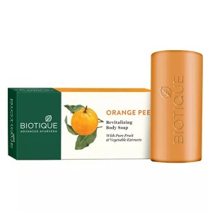 мыло-скраб Апельсин Биотик (Orange Peel soap Biotique), 150 грамм