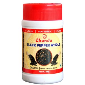 Чёрный перец горошек (Black pepper Big Chanda), 100 грамм