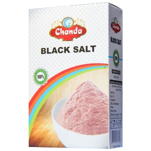 Соль чёрная гималайская Чанда (Himalayan Black Salt Chanda) 200 грамм