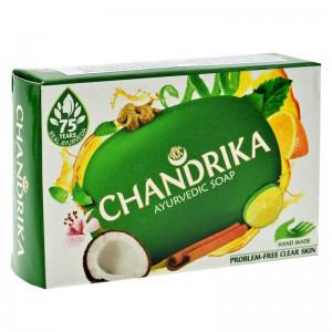 Аюрведическое мыло Чандрика (Chandrika Soap), 75 грамм