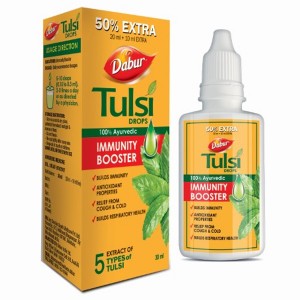 капли Тулси для иммунитета Дабур (Tulsi drops Dabur), 30 мл