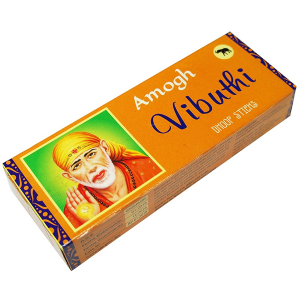 безосновные благовония дхубы Вибути (Vibuthi Amogh dhoop), 20 грамм