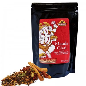 чай индийский чёрный Ассам со специями (Assam Masala Good Sign Company), 100 грамм