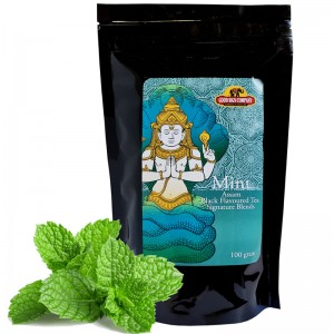чай индийский чёрный c Мятой Гуд Сайн Компани (Assam Mint Black Tea Good Sign Company), 100 грамм