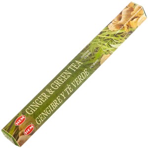 ароматические палочки Имбирь и Зелёный чай ХЕМ (Ginger Green Tea Hem)