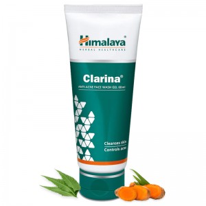 Гель для умывания от прыщей и угревой сыпи Кларина Хималая (Clarina Anti-Acne Face Wash Gel Himalaya), 60 мл