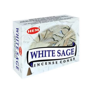 ароматические конусы Белый Шалфей ХЕМ (White Sage HEM)