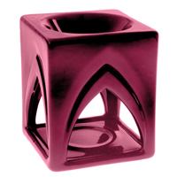 аромалампа Розовый Куб