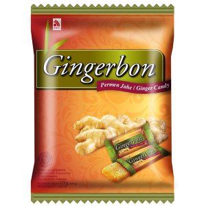 имбирные конфеты Джинджербон (candy Gingerbon), 125 грамм