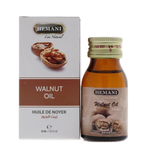 масло Грецкого ореха Хемани (Walnut Oil Hemani), 30 мл