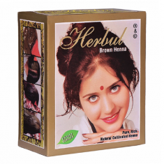 хна Коричневая Хербул (Brown Henna Herbul), 6 х 10 грамм