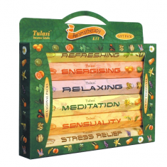 набор ароматических палочек Ароматерапия ТУласи (Aromatherapy Gift Pack Tulasi), 6 штук в наборе