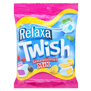 конфеты Релакса фруктовые жевательные (Twish Relaxa), 126 грамм