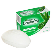 мыло Алое Вера Дабур Ватика (Aloe Vera soap Dabur Vatika), 125 грамм