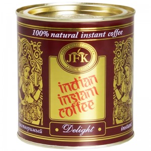 Кофе растворимый Инстант Делайт (Indian Instant Coffee Delight Powder JFK), 180 грамм