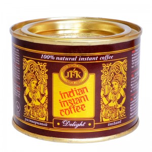 Кофе растворимый Инстант Делайт (Indian Instant Coffee Delight Powder JFK), 90 грамм