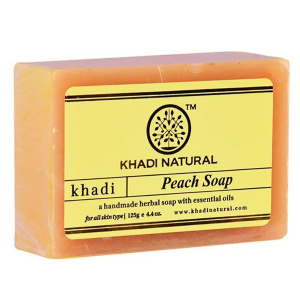 Натуральное мыло Кхади Персик (Khadi Peach Soap), 125 грамм