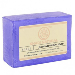 мыло Лаванда Кхади (Lavander soap Khadi), 125 грамм