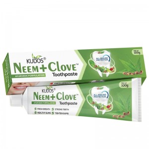 зубная паста Ним и Гвоздика Кудос (Neem and Clove Kudos), 100 грамм