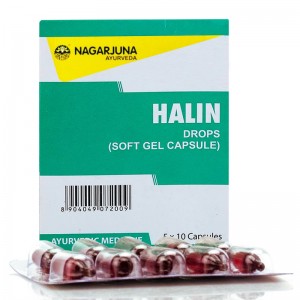      (Halin Drops Soft Gel Capsules, Nagarjuna), 50 