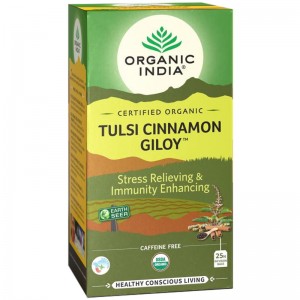        (Tulsi Cinnamon Giloy Organic India), 25 