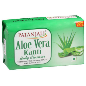 мыло Алое Вера Патанджали (Aloe Vera soap Patanjali), 150 грамм