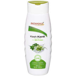 шампунь Кеш Канти с молочными протеинами Патанджали (Kesh Kanti Milk Protein shampo Patanjali), 200 мл