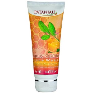 гель для умывания Апельсин и Мёд Патанджали (Orange Honey face wash Patanjali), 60 грамм