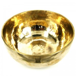 Поющая чаша для гармонизации ручная ковка 9 металлов, 17,5-18,5 см