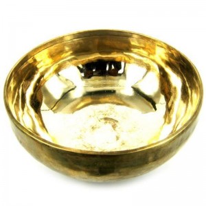 Поющая чаша для гармонизации ручная ковка 9 металлов, диаметр 24 см