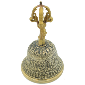Поющий тибетский колокол Дрильбу 7 металлов, 13 см