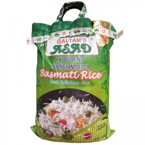 рис басмати пропаренный Асад (basmati rice Asad Gautam), 5 кг
